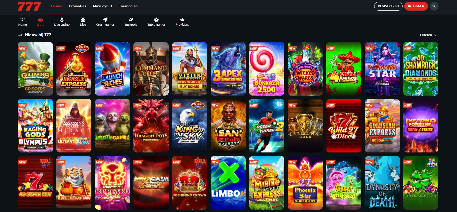 Spellen in mobiel casino België – volledig spelaanbod