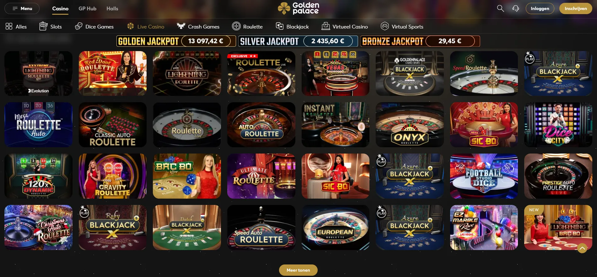 Live blackjack en baccarat met echt geld – live casino België