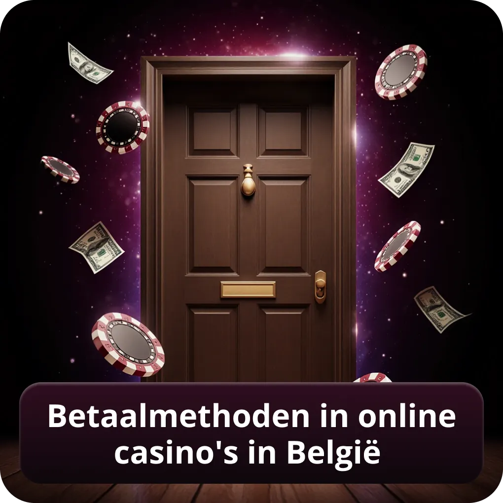 Betaalmethoden in online casino's in België