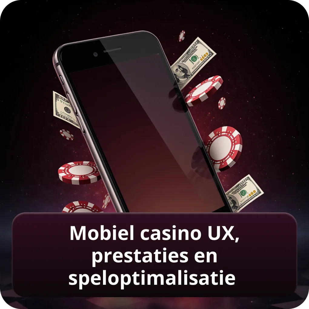 Mobiel casino UX, prestaties en speloptimalisatie