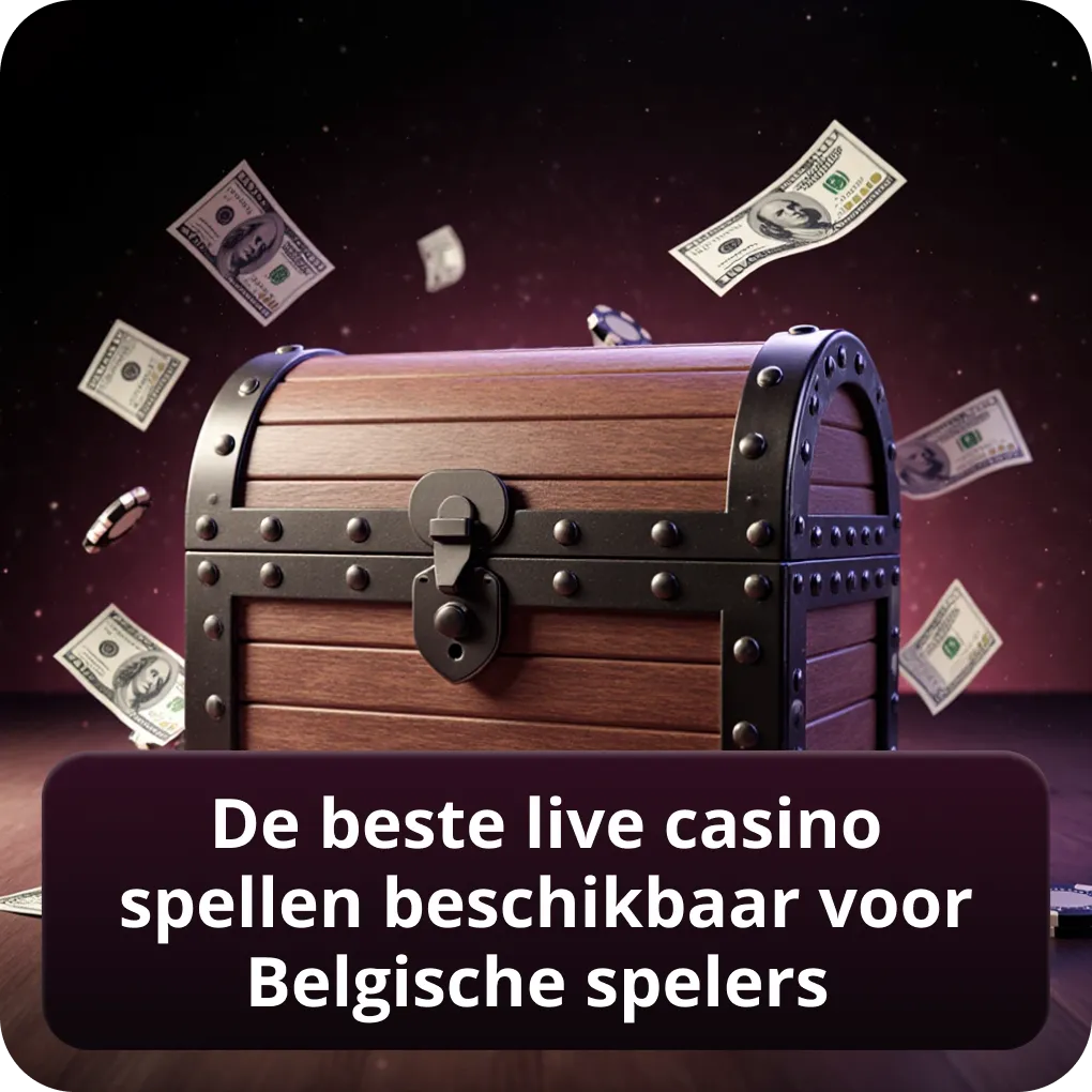 De beste live casino spellen beschikbaar voor Belgische spelers